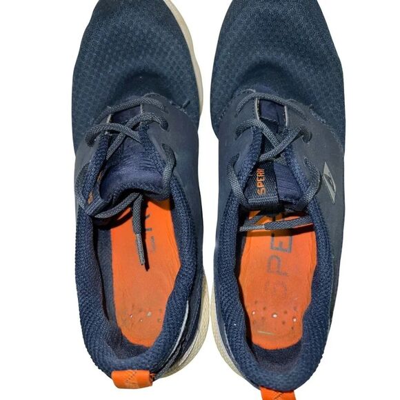 Sperry Men's Shoes 7 Seas 3 Eye Boat Shoes Navy Causal Sneaker Size 10 10M - Picture 8 of 9
